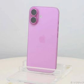 ソフマップ 〔中古品〕 iPhone16 128GB ピンク MYDT3J／A SIMフリー【269】
