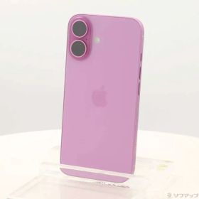 ソフマップ 〔中古品〕 iPhone16 128GB ピンク FYDT3J／A SIMフリー【344】