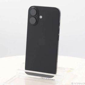 ソフマップ 〔中古品〕 iPhone16 128GB ブラック FYDQ3J／A SIMフリー【344】