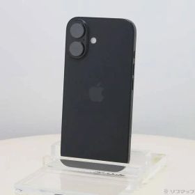 ソフマップ 〔中古品〕 iPhone16 128GB ブラック FYDQ3J／A SIMフリー【269】