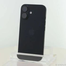 ソフマップ 〔中古品〕 iPhone16 256GB ブラック MYDW3J／A SIMフリー【269】