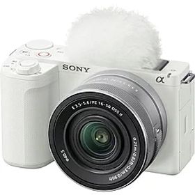 SONY(ソニー) VLOGCAM ZV-E10 II パワーズームレンズキット ミラーレス一眼カメラ ホワイト ZV-E10M2K ［ズームレンズ］ ZVE10M2KWQ [振込不可] [代引不可]