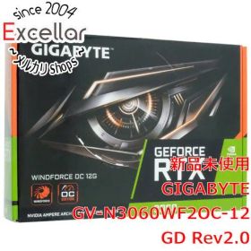 [bn:9] GIGABYTE製グラボ GV-N3060WF2OC-12GD Rev2.0 PCIExp 12GB