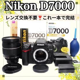 高倍率レンズ❤Nikon D7000 28-300mm✨ショット数少✨一眼レフ✨