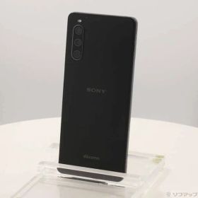 ソフマップ 〔中古品〕 Xperia 10 IV 128GB ブラック SO-52C docomo SIMフリー【269】