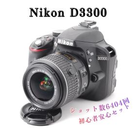 極上美品 Nikon D3300 ショット数少 初心者おすすめ デジタル一眼レフ