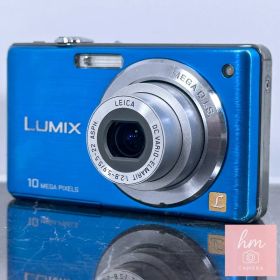 Panasonic LUMIX DMC-FS7 ブルー 1010万画素 光学4倍ズーム ライカレンズ おまかせiA スリム軽量 コンパクトデジタルカメラ パナソニック ルミックス