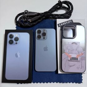 Apple iPhone 13 Pro 512GBシエラブルー香港版本体とケース