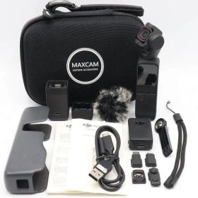 【美品】DJI POCKET 2 Creator Combo OP2CP2 ハンドヘルド アクションカメラ 4K ポケット クリエーター コンボ 本体