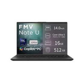 FUJITSU(富士通) ノートパソコン FMV Note Uシリーズ U500-L2 ピクトブラック FMVU500L2B