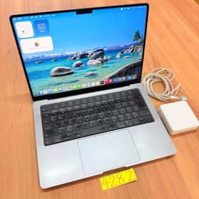 【動作確認済】 MacBook pro 14インチ 2021 Apple M1 pro 16GB 1TB 動画編集可 カメラ内蔵 ノートPC SSD搭載 macOSインストール済 【4282】