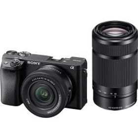 ソニー α6400 ダブルズームレンズキット ブラック [ILCE-6400X B]