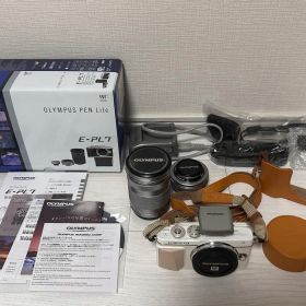 【動作確認済】OLYMPUS PEN Lite E-PL7 ダブルズームキット