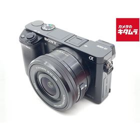 【中古】 【並品】 ソニー α6000 パワーズームレンズキット ブラック [ILCE-6000L B]