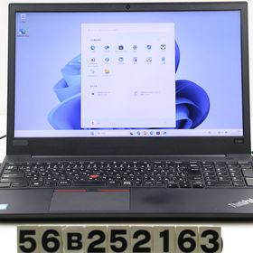 Lenovo ThinkPad E580 Core i5 8250U 1.6GHz/8GB/256GB(SSD)/15.6W/FHD(1920x1080)/Win11 【中古】