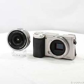 〔中古品〕 α6000 パワーズームレンズキット シルバー ILCE-6000L〔中古品〕 α6000 パワーズームレンズキット シルバー ILCE-6000L