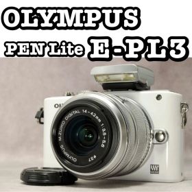 OLYMPUS PEN Lite E-PL3 ❤️動作確認済 スマホ転送 ホワイト