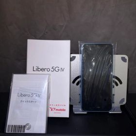 Libero 5G IV 128GB ブルー新品同様 動作確認済み箱・説明書付き