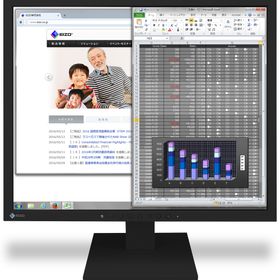 EIZO｜エイゾー S1934-TBK 液晶ディスプレイ(19型/IPS/SXGA 1280×1024/14ms/DVI-D/D-Sub)(ブラック)[S1934TBK] 返品種別A