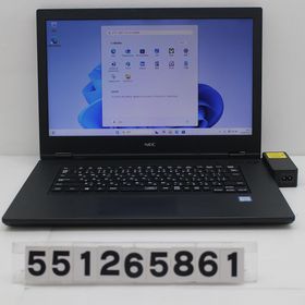 NEC PC-VKT16XZG5 Core i5 8265U 1.6GHz/8GB/128GB(SSD)/Multi/15.6W/FWXGA(1366x768)/Win11 【中古】