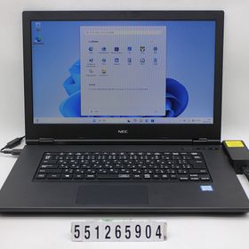 NEC PC-VKT16XZG5 Core i5 8265U 1.6GHz/8GB/128GB(SSD)/Multi/15.6W/FWXGA(1366x768)/Win11 【中古】