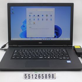 NEC PC-VKT16XZG5 Core i5 8265U 1.6GHz/8GB/128GB(SSD)/Multi/15.6W/FWXGA(1366x768)/Win11 【中古】