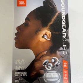 JBL SOUNDGEAR CLIPS ホワイト ワイヤレスイヤホン 新品