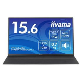 iiyama PCモニター・液晶ディスプレイ ProLite P1671HSC-B1J [15.6インチ]
