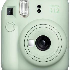 【中古】富士フイルム(FUJIFILM) チェキ インスタントカメラ instax mini 12 ミントグリーン INS MINI 12 GREEN