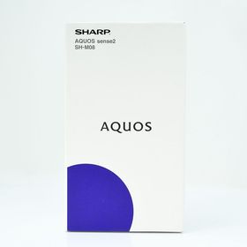 【電池良好＊液晶美品】SIMフリー AQUOS sense2 SH-M08 アーバンブルー