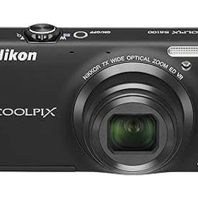 【中古】NikonデジタルカメラCOOLPIX S6100 ノーブルブラック S6100BK