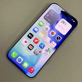 ★利用制限〇★ iPhone 16 Pro Max 256GB ホワイトチタニウム SIMロック解除済