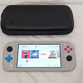 L19G Nintendo Switch Lite 本体 グレー カスタム