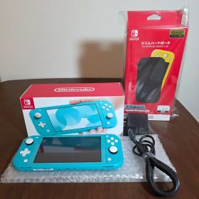 2021年 美品 Switch Lite 新品時ガラスフィルム 新品ケース付き