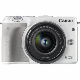 【中古】 キヤノン Canon EOS M3 レンズキット ホワイト 当店保証30日間 人気 ミラーレス 一眼レフ 交換レンズ カメラ