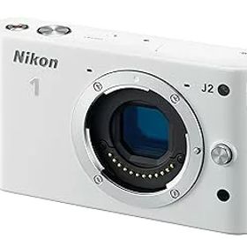 【中古】Nikon ミラーレス一眼 Nikon 1 J2 ボディー ホワイト N1J2WH