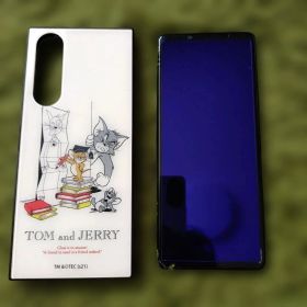 SONY Xperia 5 III SO-53B 本体 トムとジェリーケース付