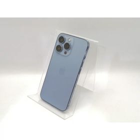 【中古】Apple au 【SIMフリー】 iPhone 13 Pro 128GB シエラブルー MLUK3J/A【高崎モントレー】保証期間1ヶ月【ランクC】
