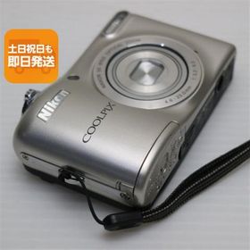 超美品 COOLPIX L32 シルバー 即日発送 コンデジ Nikon 本体 あすつく 土日祝発送OK