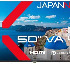 JAPANNEXT｜ジャパンネクスト 液晶ディスプレイ(50型/VA/4K 3840×2160/60Hz/5ms/3年保証)(ブラック) JN-V50U-H3