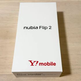 ✨新品✨ nubia Flip 2 SIMフリー 黒 ワイモバイル 128GB