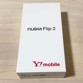 ✨新品未使用✨ nubia Flip 2 SIMフリー ブラック ワイモバイル