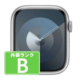 【中古】Apple Watch series 9 GPS 45mm シルバー アルミニウム A2980【送料無料】 aw9mtm164
