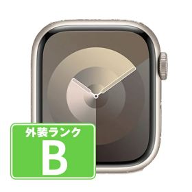 【中古】 Apple Watch series 9 GPS 45mm スターライト アルミニウム A2980【送料無料】aw9mtm179
