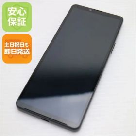 美品 SO-52D Xperia 10 V ブラック DoCoMo スマホ SONY 即日発送 土日祝発送OK
