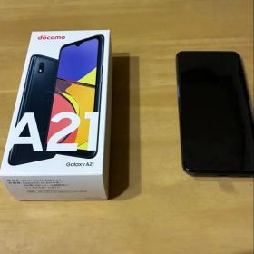 【ジャンク】Galaxy A21 SC-42A ブラック docomo 本体