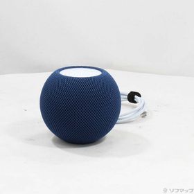 【中古】Apple(アップル) HomePod mini ブルー MJ2C3J／A 【258-ud】