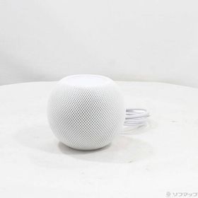 【中古】Apple(アップル) HomePod mini ホワイト MY5H2J／A 【377-ud】