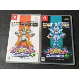 【中古】メダロット クラシックス プラス カブトVer. & クワガタVer. 2セット Nintendo Switch