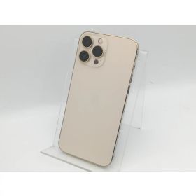 【中古】Apple au 【SIMフリー】 iPhone 13 Pro Max 128GB ゴールド MLJ63J/A【大阪本店】保証期間1ヶ月【ランクC】